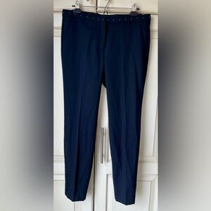 The Kooples Blue Dress Pants Tailored Fit size 42 (US10). Jacquard print